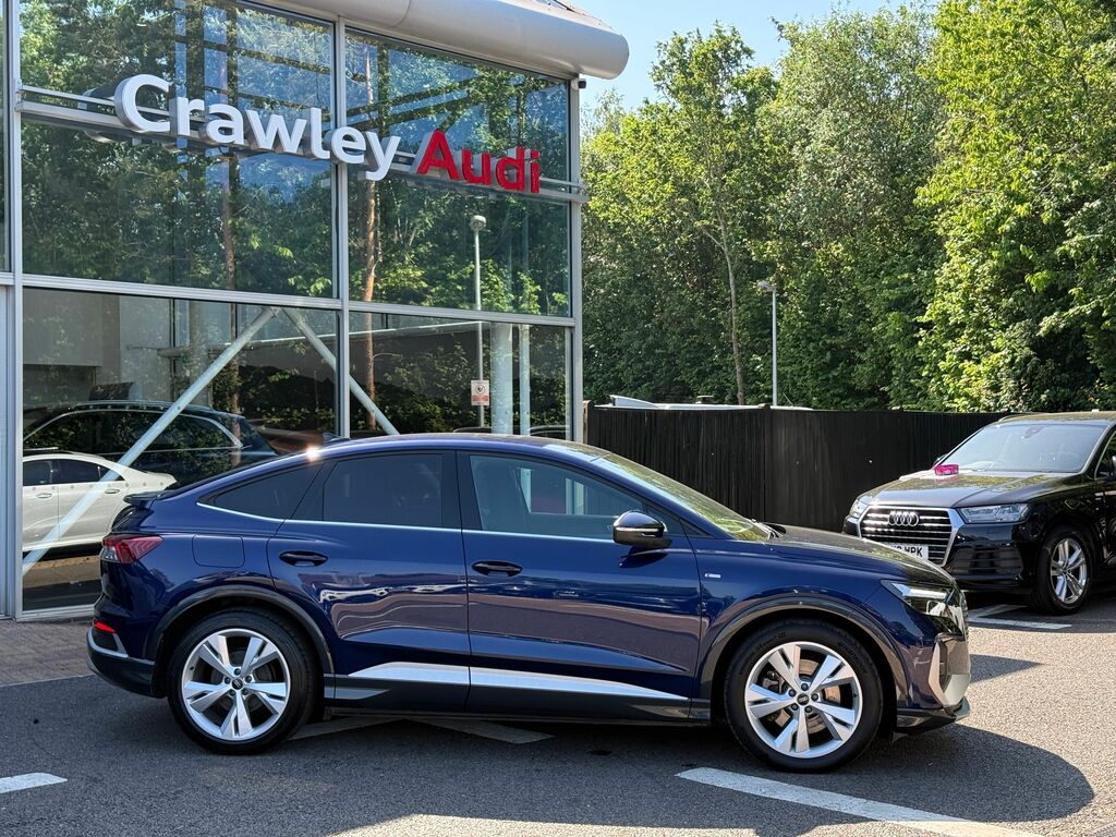 Audi Q4 E Tron S Line LS74RZK Blue #2
