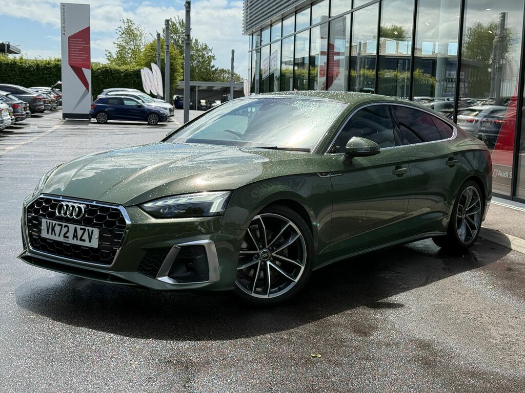 Audi A5 S Line VK72AZV Green #5