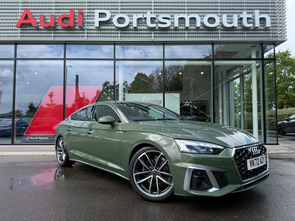 Audi A5 S Line Green