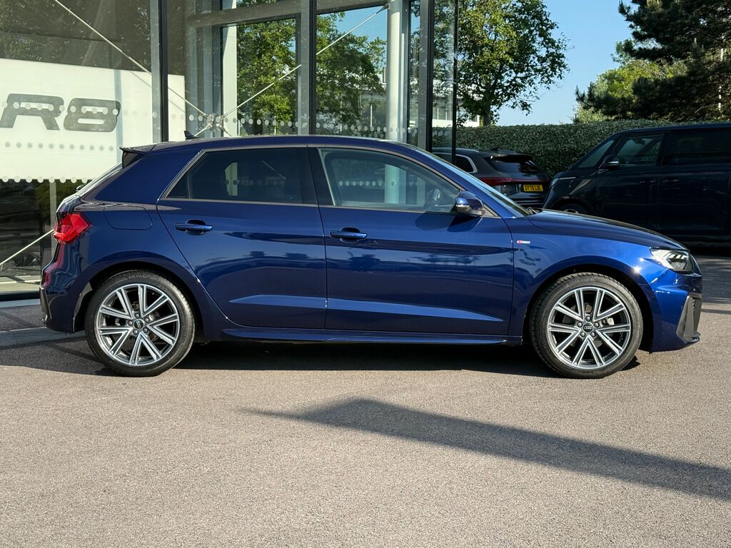 Audi A1 S Line Blue