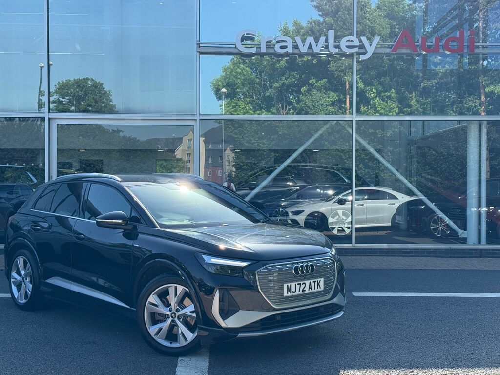 Audi Q4 E Tron S Line Black