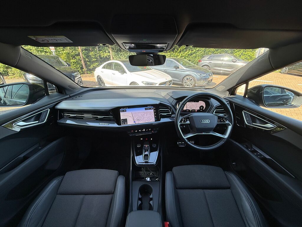 Audi Q4 E Tron S Line MJ72ATK Black #3