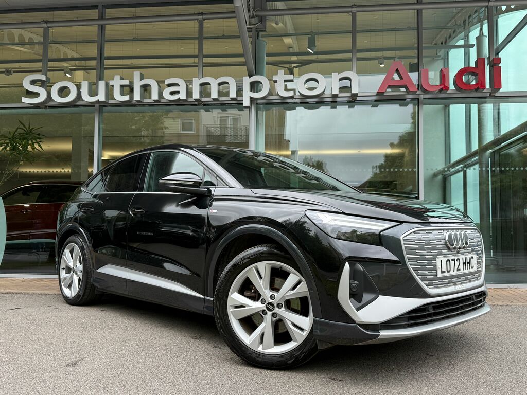 Audi Q4 E Tron S Line Black