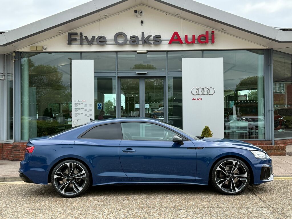 Audi A5 Black Edition GX74WKU Blue #2