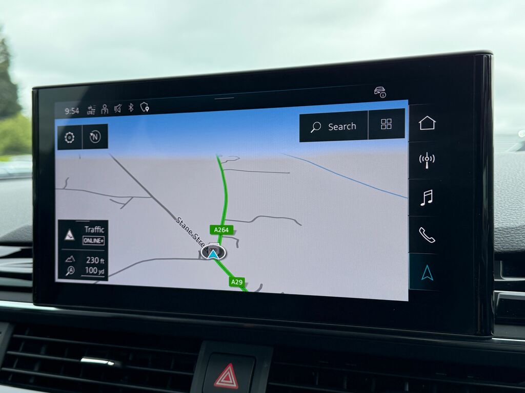 Audi A5 Black Edition GX74WKU Blue #5