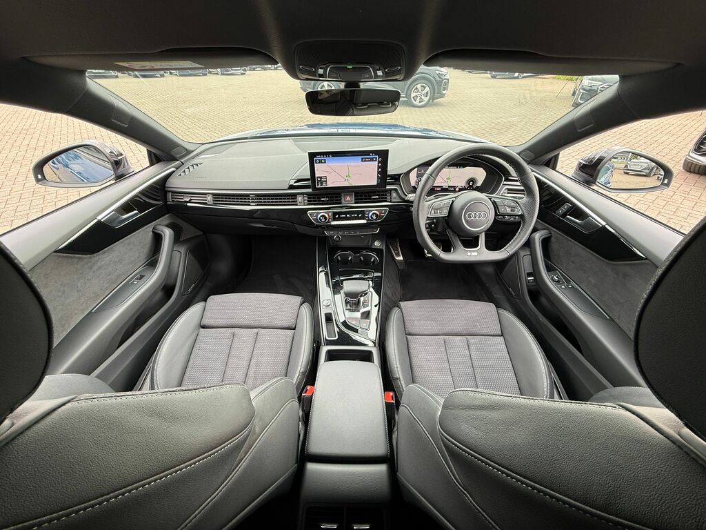 Audi A5 Black Edition GX74WKU Blue #3