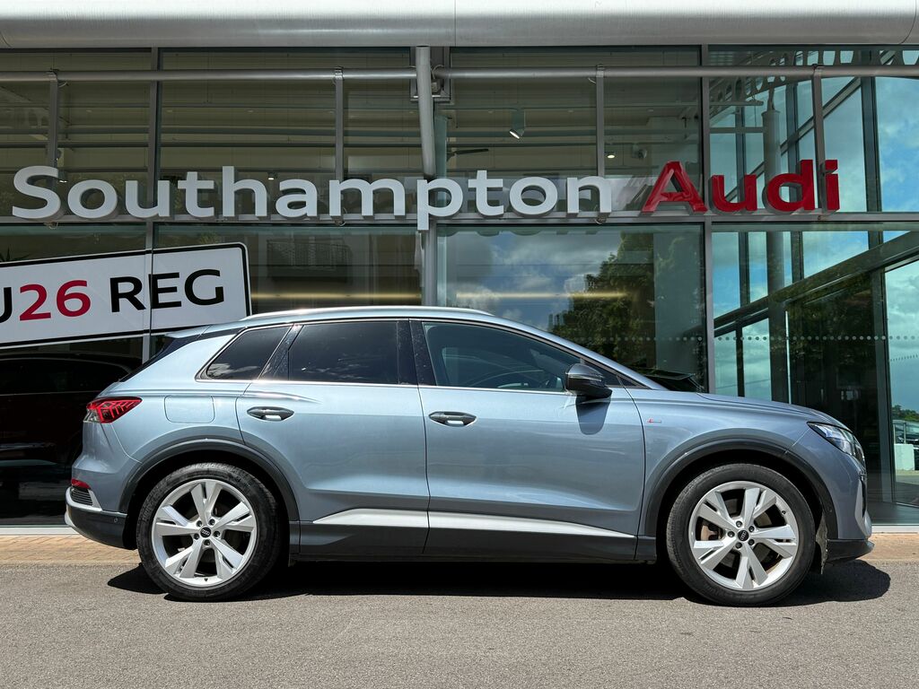Audi Q4 E Tron S Line AD72JFF Blue #2