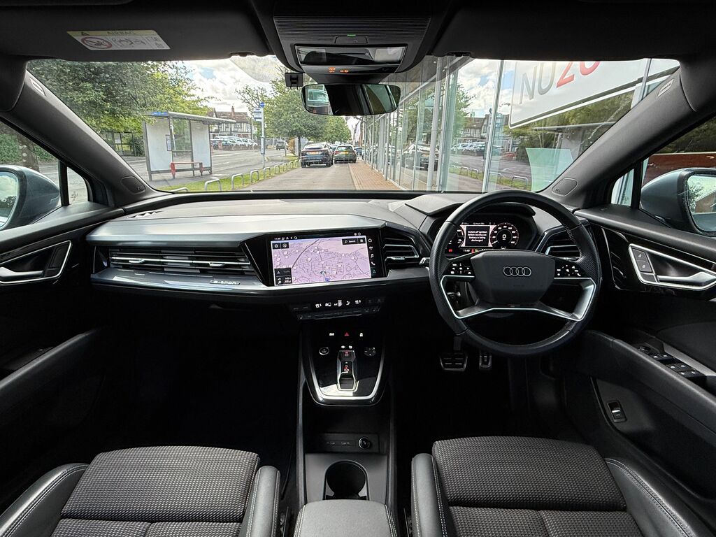 Audi Q4 E Tron S Line AD72JFF Blue #3