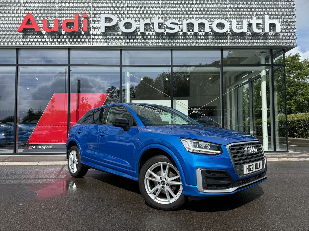 Audi Q2 S Line Blue
