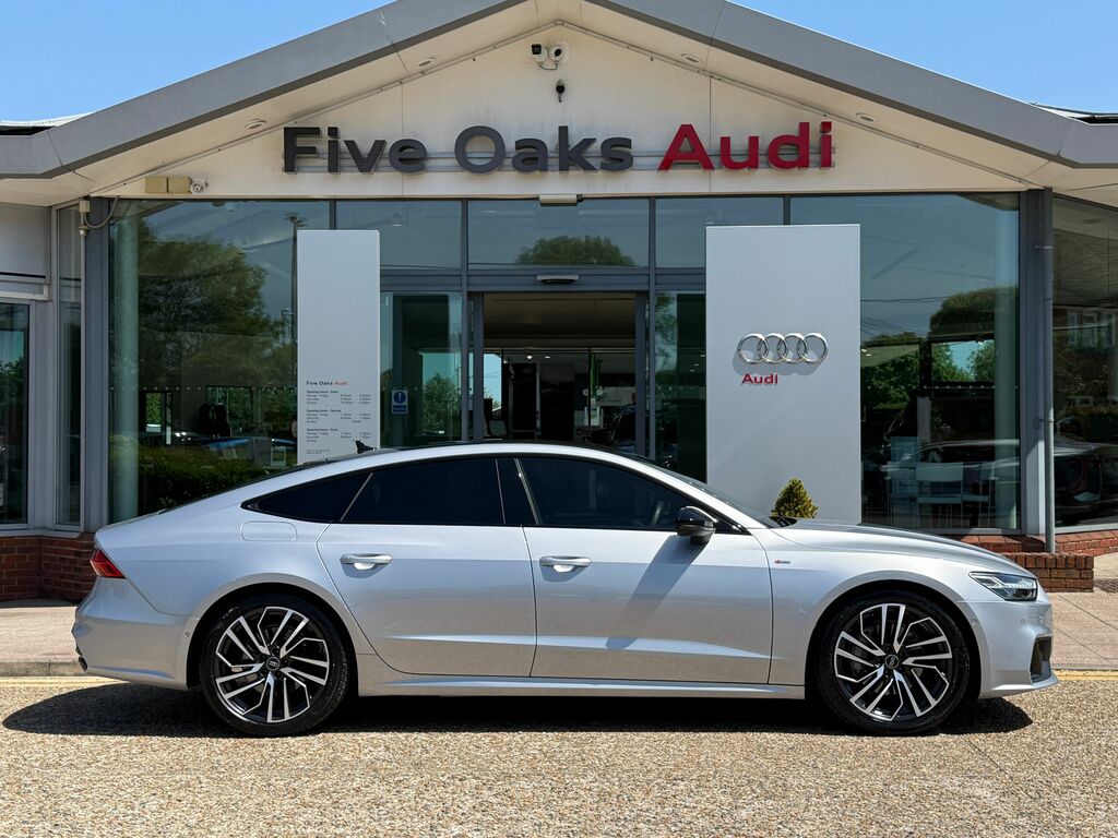 Audi A7 Black Edition Black #2
