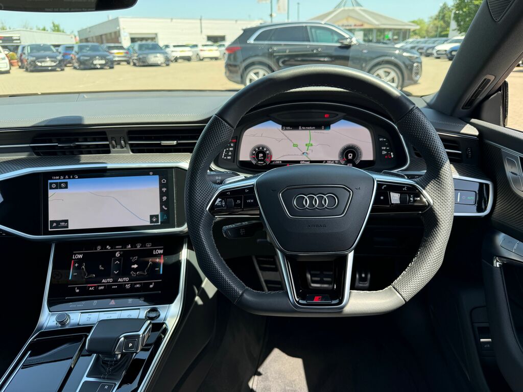 Audi A7 Black Edition Black #6