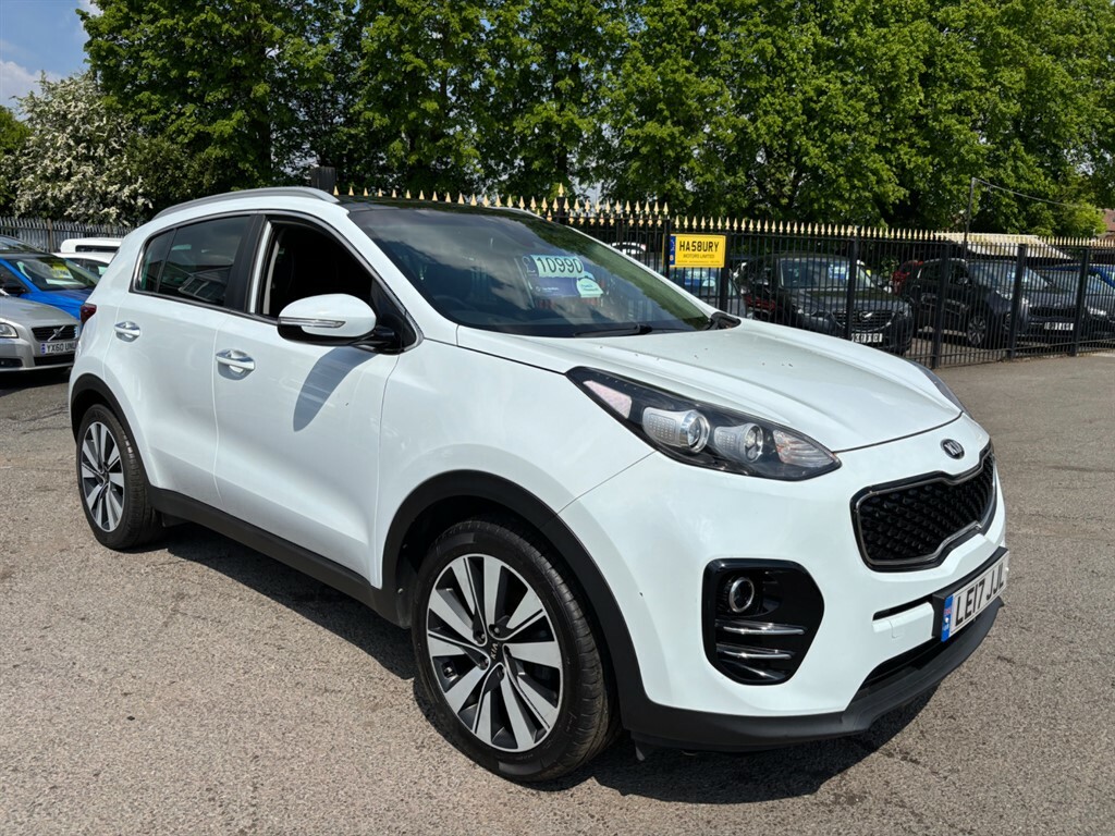 Kia Sportage 1.7 Crdi 3 Suv Dct Euro 6 Ss 139 Bh White