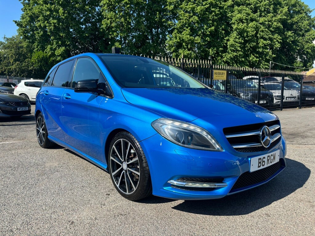 Mercedes-Benz B Class 1.8 B180 Cdi Sport Mpv 7G-dct Euro 5 S Blue