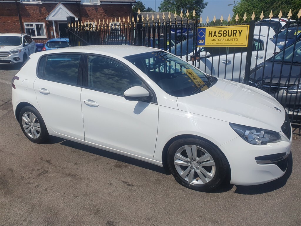 Peugeot 308 1.6 Bluehdi Active Hatchback Eur White