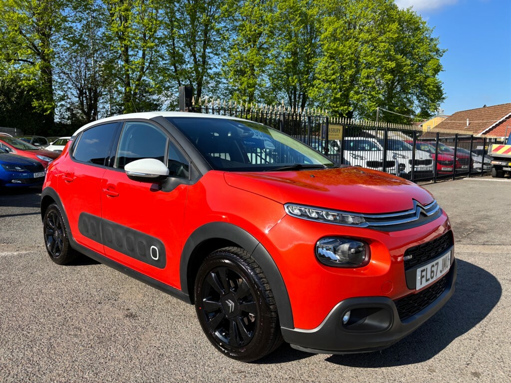 Citroen C3 1.2 Puretech Flair Hatchback Eat6 Euro Orange