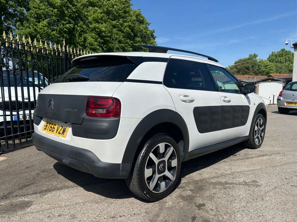 Citroen C4 Cactus 1.6 Bluehdi Flair Hatchback Etg6 Euro 6 White #6