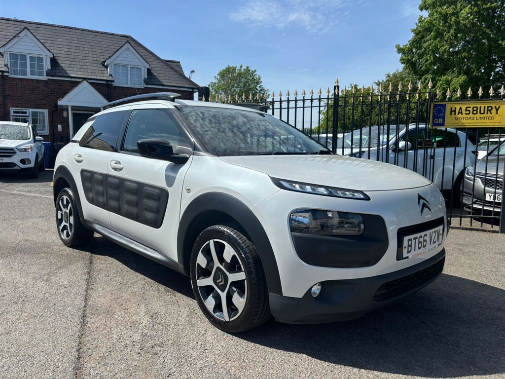 Citroen C4 Cactus 1.6 Bluehdi Flair Hatchback Etg6 Euro 6 White