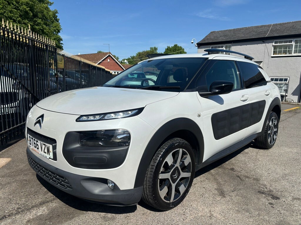 Citroen C4 Cactus 1.6 Bluehdi Flair Hatchback Etg6 Euro 6 White #4