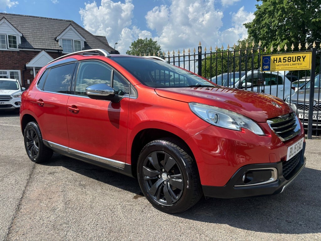 Peugeot 2008 1.6 E-hdi Allure Suv Egc Euro 5 Ss Red