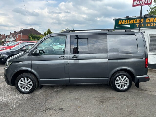 Volkswagen Transporter 2.0 Tdi T28 Highline Kombi Fwd Swb E CP22WBU Grey #4