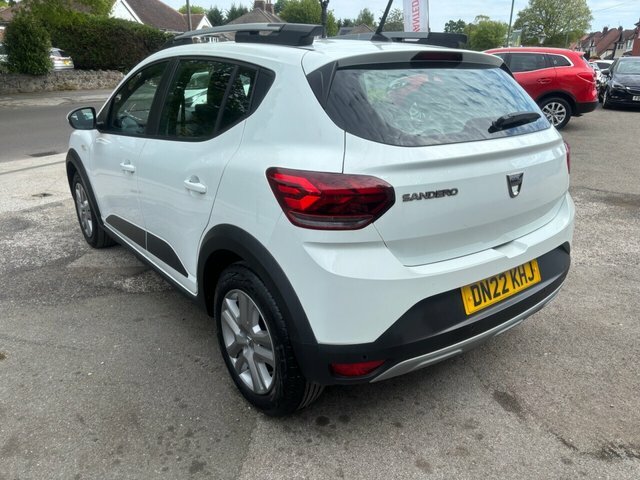 Dacia Sandero Stepway 1.0 Tce Comfort Hatchback Euro 6 DN22KHJ White #6