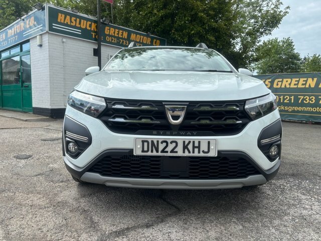 Dacia Sandero Stepway 1.0 Tce Comfort Hatchback Euro 6 DN22KHJ White #2