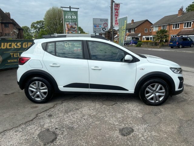 Dacia Sandero Stepway 1.0 Tce Comfort Hatchback Euro 6 DN22KHJ White #5