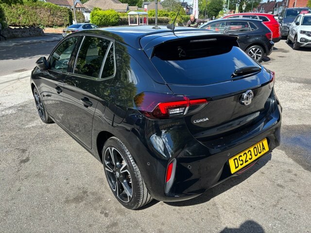 Vauxhall Corsa 1.2 Turbo Ultimate Hatchback Eur DS23OUA Black #6