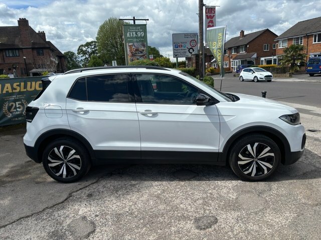 Volkswagen T-Cross 1.0 Tsi Black Edition Suv Euro 6 VN22OKK White #5