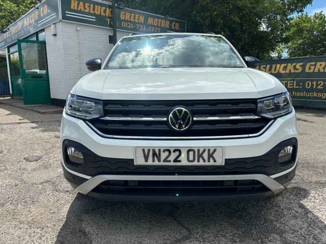 Volkswagen T-Cross 1.0 Tsi Black Edition Suv Euro 6 VN22OKK White #2
