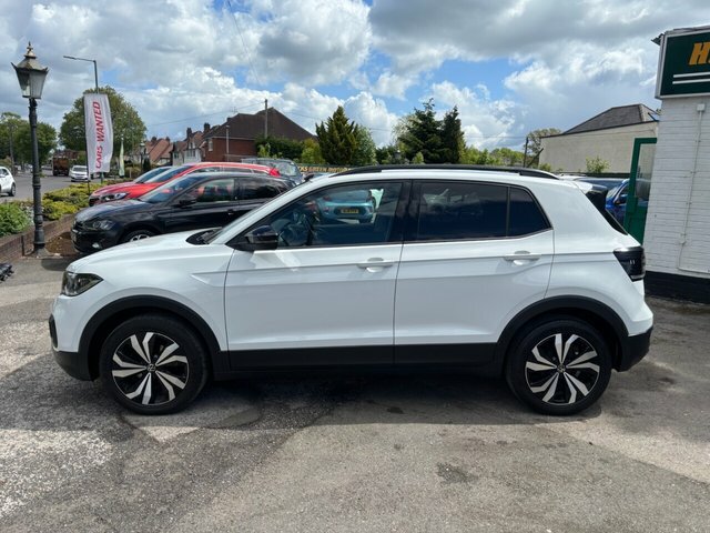 Volkswagen T-Cross 1.0 Tsi Black Edition Suv Euro 6 VN22OKK White #4