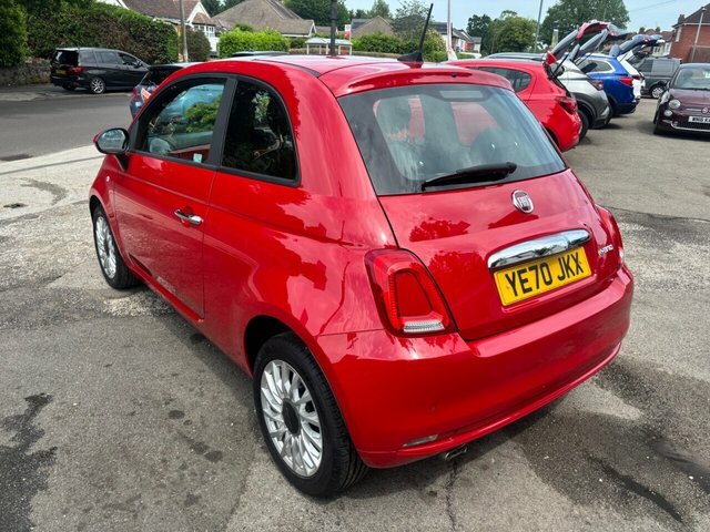 Fiat 500 1.0 Mhev Lounge Hatchback Euro 6 YE70JKX Red #6
