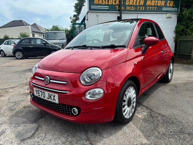 Fiat 500 1.0 Mhev Lounge Hatchback Euro 6 YE70JKX Red #3