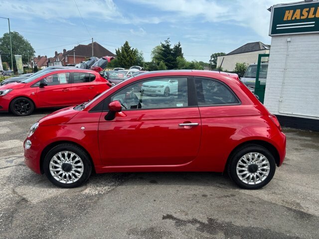 Fiat 500 1.0 Mhev Lounge Hatchback Euro 6 YE70JKX Red #4