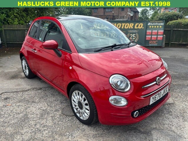 Fiat 500 1.0 Mhev Lounge Hatchback Euro 6 Red