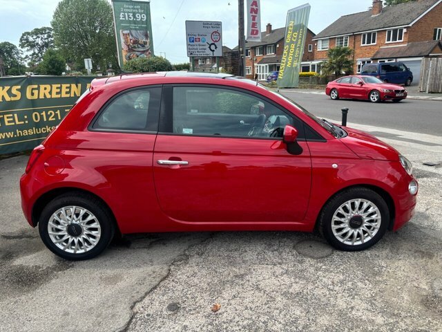 Fiat 500 1.0 Mhev Lounge Hatchback Euro 6 YE70JKX Red #5
