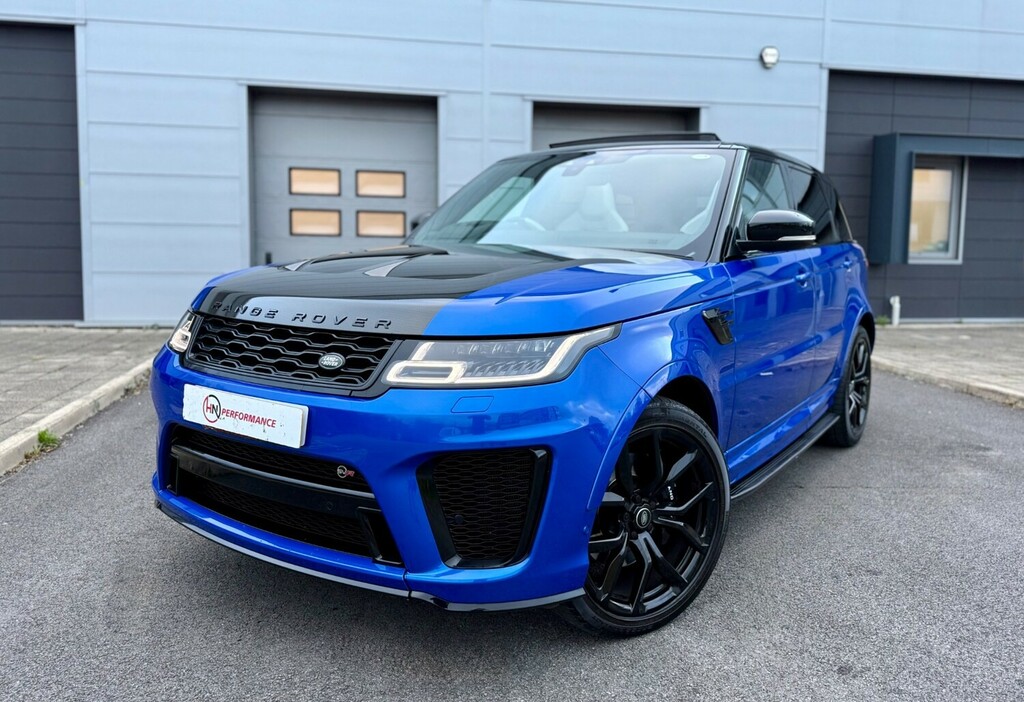 Land Rover Range Rover Sport 5.0 V8 S C 575 Svr Estate  Blue #4