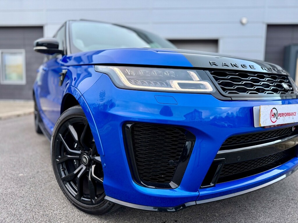 Land Rover Range Rover Sport 5.0 V8 S C 575 Svr Estate  Blue #2