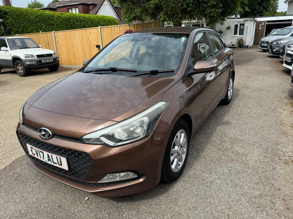 Hyundai I20 1.2 Se Euro 6 CV17ALU Brown #4