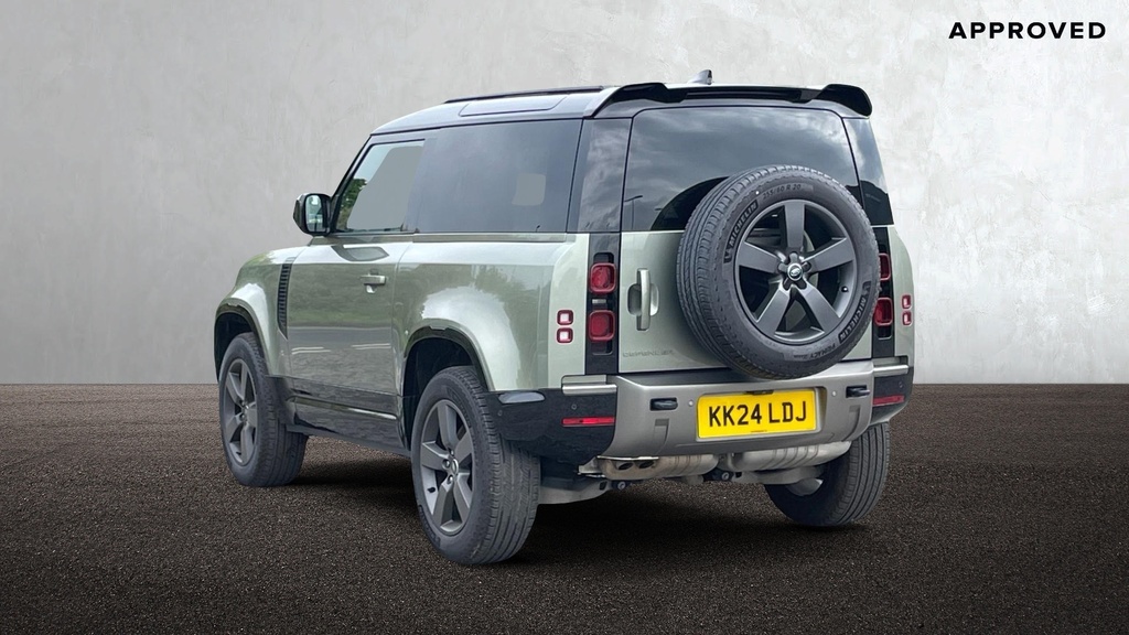 Land Rover Defender 90 D350 X-dynamic Hse Pangea Green KK24LDJ Green #2