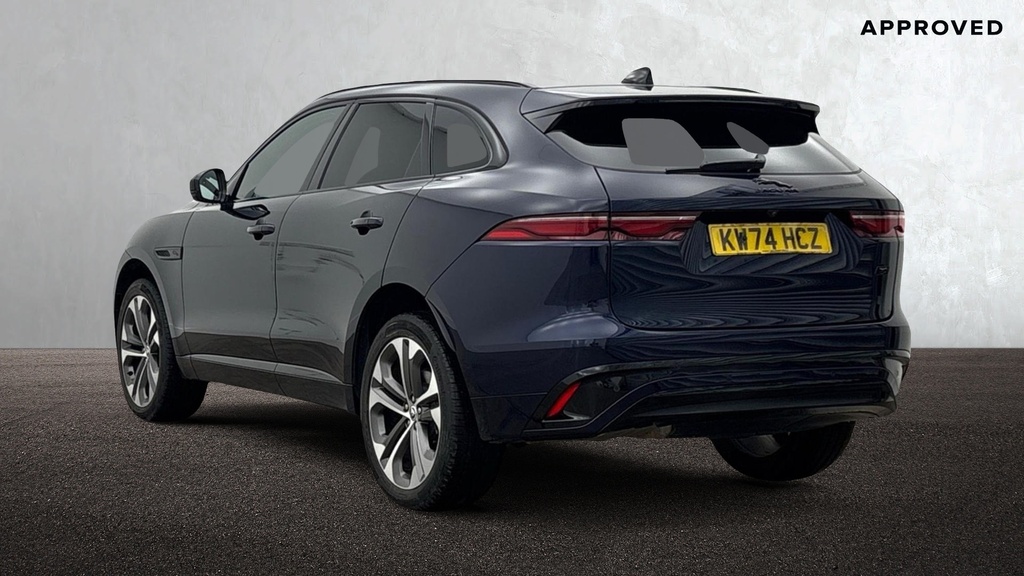 Jaguar F-Pace D200 R-dynamic Hse Black 90Th Anniversary Edition KW74HCZ Blue #2