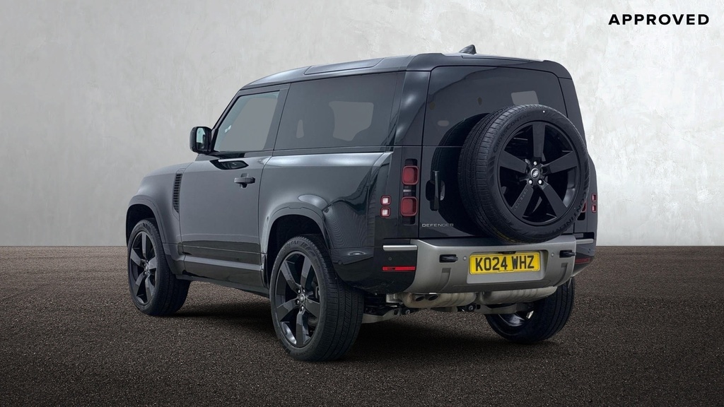 Land Rover Defender 90 D300 X-dynamic Hse Santorini Black KO24WHZ Black #2