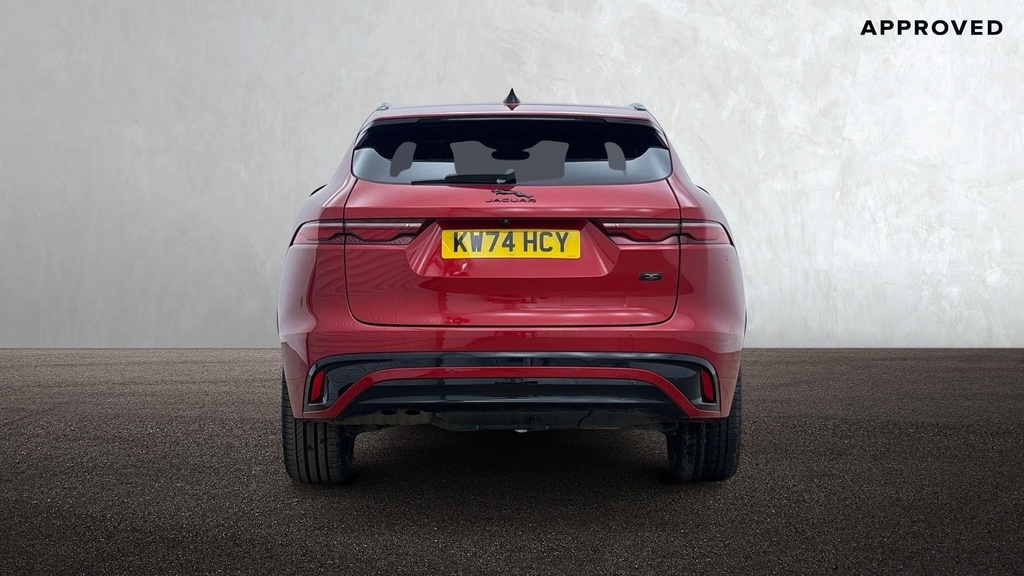 Jaguar F-Pace D200 R-dynamic Hse Black 90Th Anniversary Edition KW74HCY Red #6