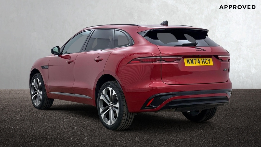 Jaguar F-Pace D200 R-dynamic Hse Black 90Th Anniversary Edition KW74HCY Red #2