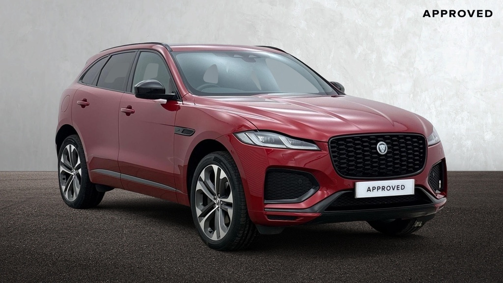 Jaguar F-Pace D200 R-dynamic Hse Black 90Th Anniversary Edition Red