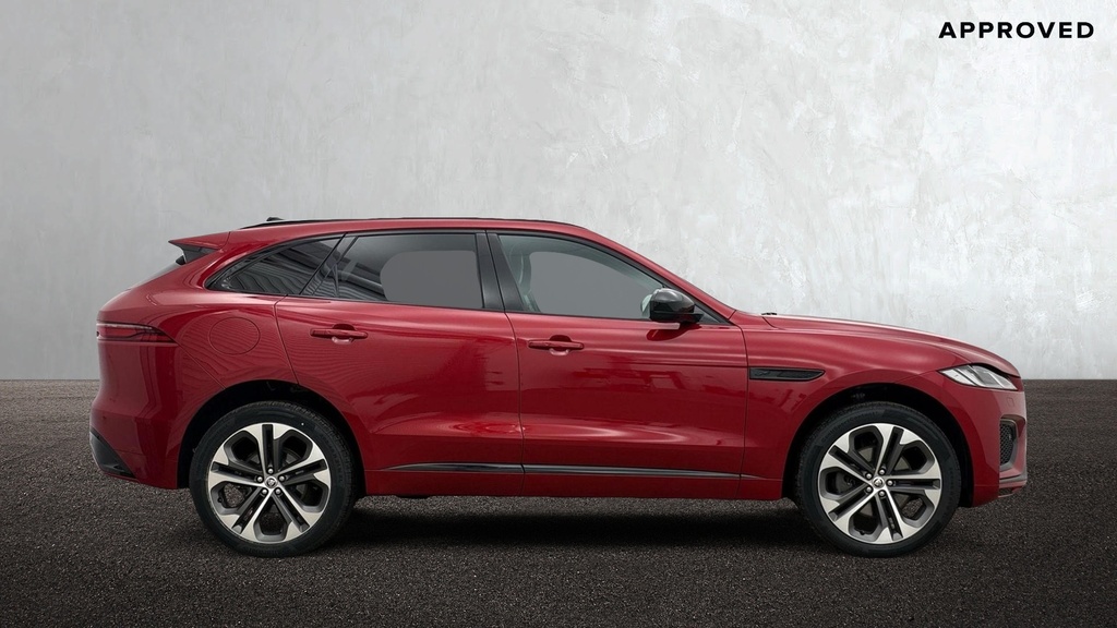 Jaguar F-Pace D200 R-dynamic Hse Black 90Th Anniversary Edition KW74HCY Red #5