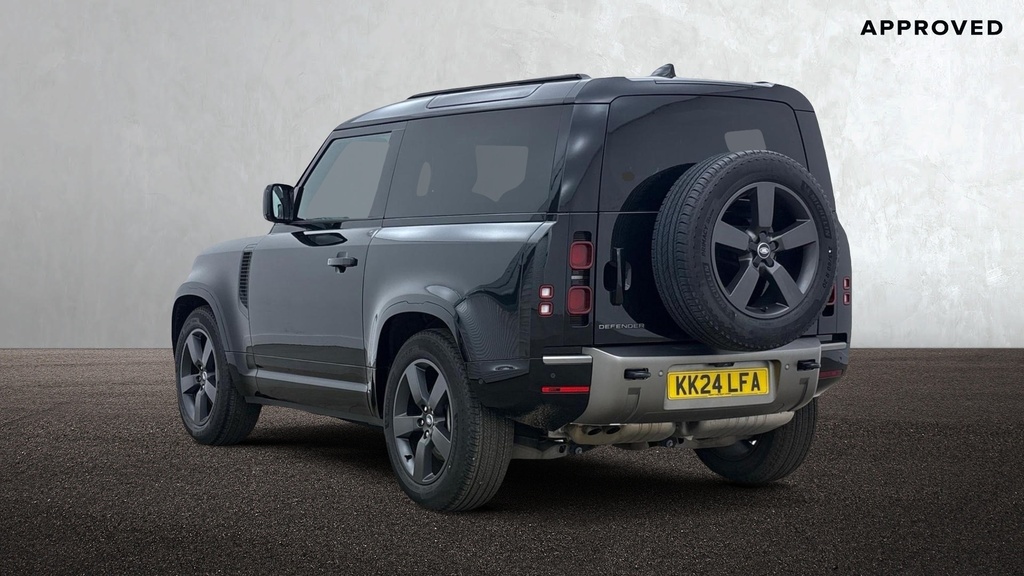 Land Rover Defender 90 D350 X-dynamic Hse Santorini Black KK24LFA Black #2