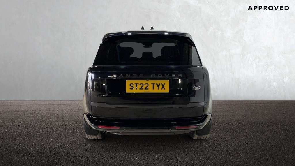 Land Rover Range Rover D350 Lwb-7 Santorini Black ST22TYX Black #6