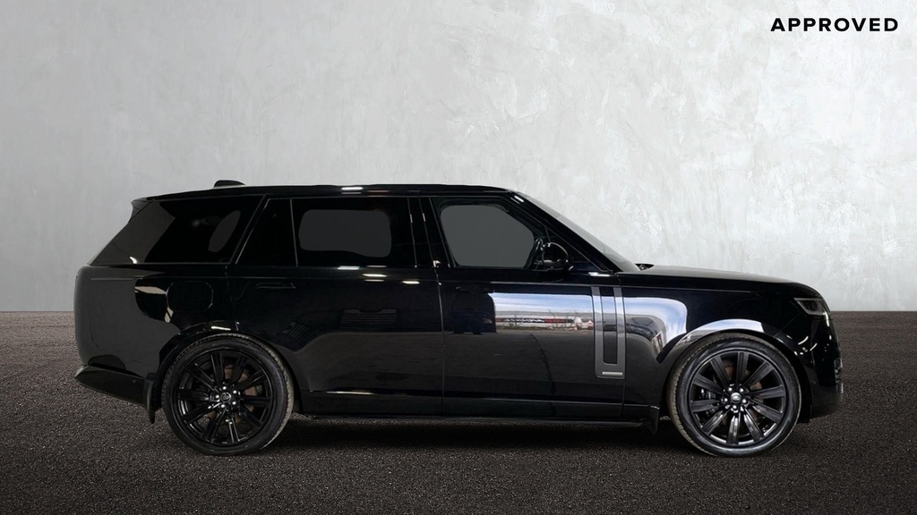 Land Rover Range Rover D350 Lwb-7 Santorini Black ST22TYX Black #5