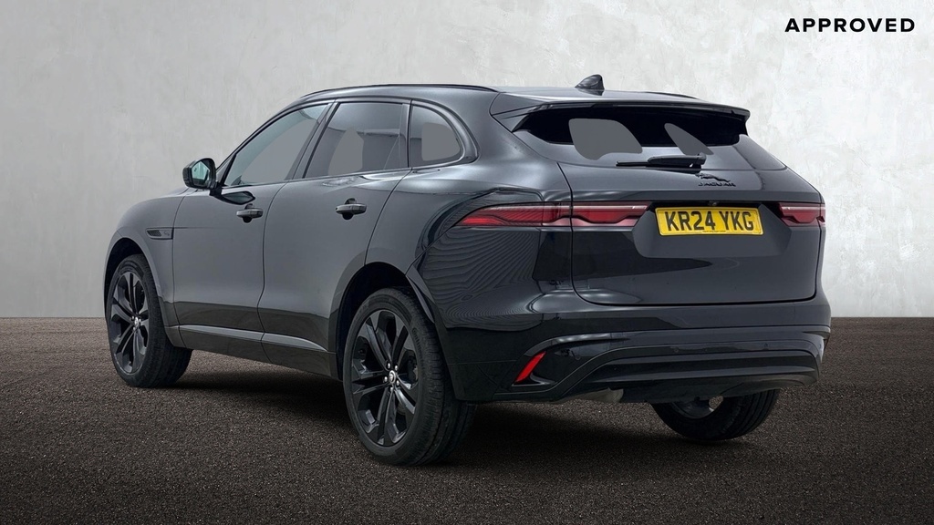 Jaguar F-Pace D200 R-dynamic Hse Black Santorini Black KR24YKG Black #2